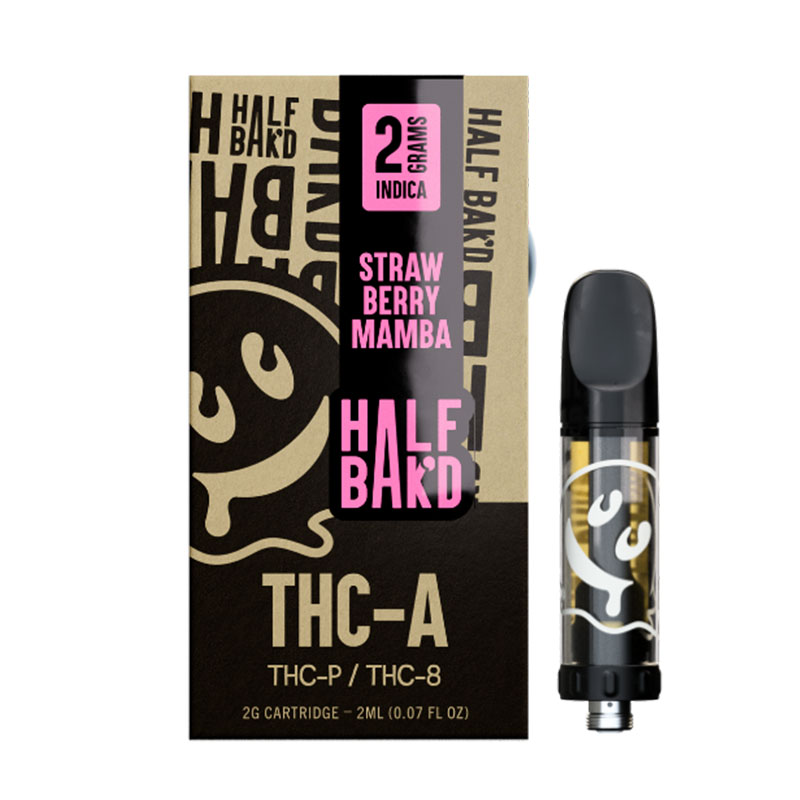 THC Cartridge - THC-A:THC-P:Delta 8 Cartridge - Strawberry Mamba ...