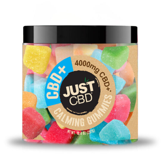 CBD Plus HHC:CBN:CBG Calming Gummies - 4000mg - By JustCBD