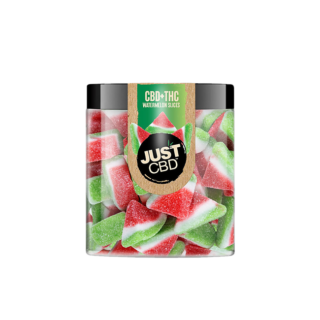 JustCBD CBD + THC Watermelon Slices Gummies 250mg | 1000mg