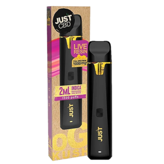 JustCBD Live Resin Full Spectrum CBD Disposable Vape 1000mg