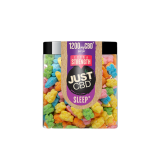 JustCBD Sour Bear CBD + CBN Extra Strength Sleep Gummies 300mg | 1200mg