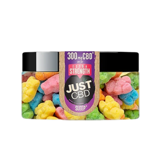 JustCBD Sour Bear CBD + CBN Extra Strength Sleep Gummies 300mg | 1200mg