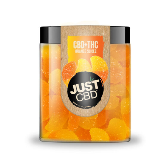 Delta 8:CBD Orange Slices Gummies - 1000mg - By JustCBD