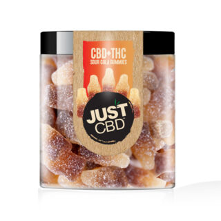 Delta 8:CBD Sour Cola Gummies - 1000mg - By JustCBD