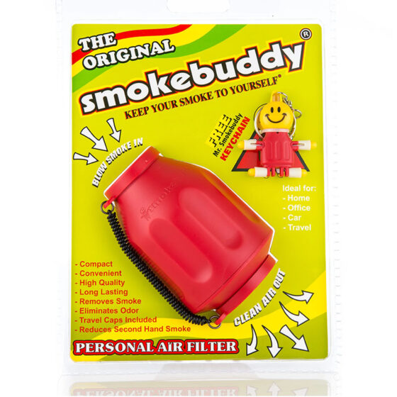 Personal Air Filter - Original Red - By Smoke Buddy