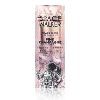 Delta 8 + THC P Live Resin Prerolls - Pink Champagne - 2g - By Space Walker