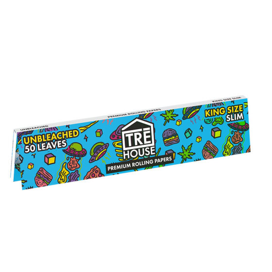 TRE Roll Ups - 8m Roll w/Filter Tips - Unbleached - By TRE House