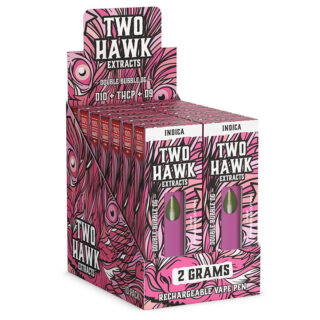 D8:D9:D10:THC P Device - Double Bubble OG - 2g - By Two Hawk Hemp 10 Pack
