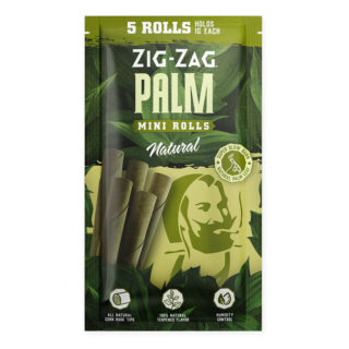 Zig-Zag - Palm Papers - Mini Palm Natural Flavor - 5 Count