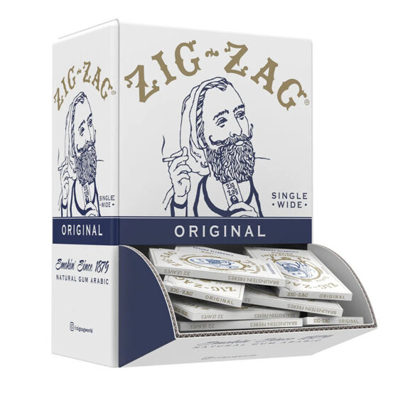 Zig-Zag - Papers - Original White - 32 Count - 48 Pack Carton
