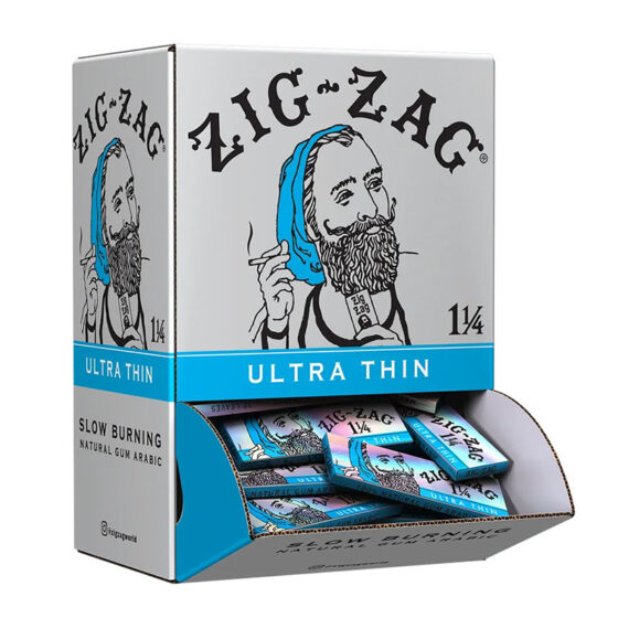 Zig-Zag - Papers - Ultra Thin Rolling Papers 1 1_4 - 32 Count - 48 Pack Carton