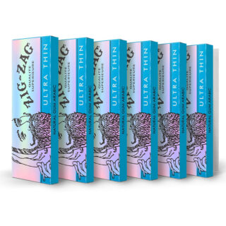 Zig-Zag - Rolling Papers - 1 1_4 Size Ultra Thin Papers - 32 Count - 6 Pack