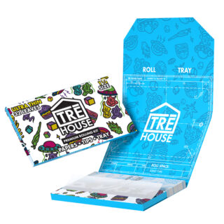 Premium Rolling Papers Kit - 1 1/4" Size - Ultra Thin - TRĒ House