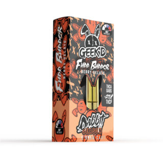 Delta 8, THC-P, THC-A Blend Cartridge - Fudd Budder Berry Gelato - 500mg - By Geek'd