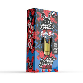 THC Cartridge - Delta 8:THC-P:THC-A Blend Cartridge - Shatter Shot Fire OG - By Geek'd