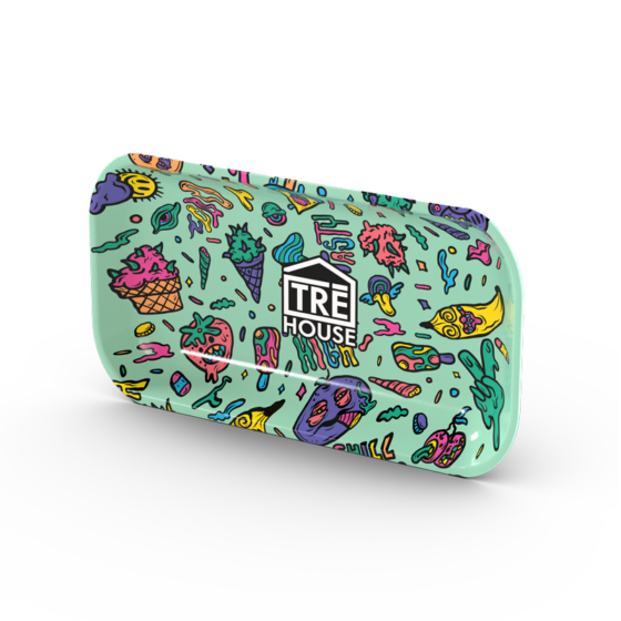 Large Metal Rolling Tray - TRĒ House