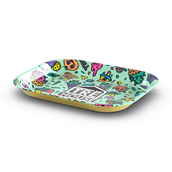 Medium Metal Rolling Tray - TRĒ House