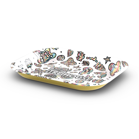 Medium Metal Rolling Tray - TRĒ House