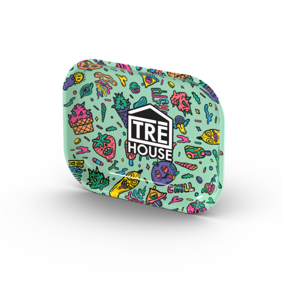 Small Metal Rolling Tray - TRĒ House