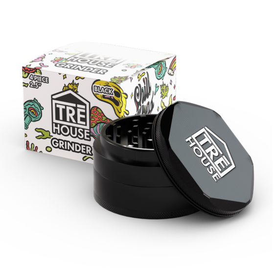 4-Piece Aluminum Herb Grinder - TRĒ House