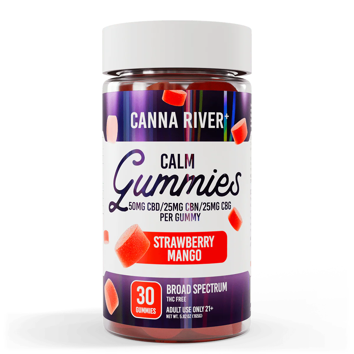 Broad Spectrum CBD Gummies for Calm - Canna River - Image 4