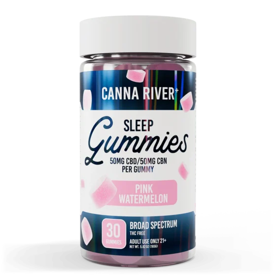Broad Spectrum CBD Gummies for Sleep - Canna River - Image 3