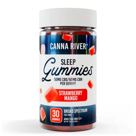Broad Spectrum CBD Gummies for Sleep - Canna River - Image 4