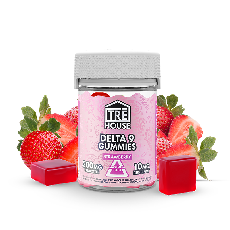 NuLeaf Naturals Delta 9 THC Gummies Black Cherry & Black Raspberry