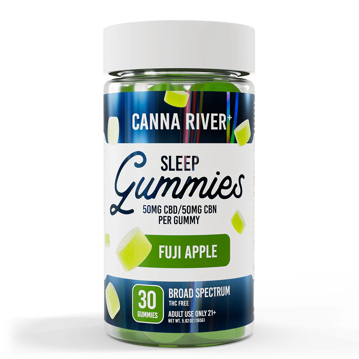 Broad Spectrum CBD Gummies for Sleep - Canna River - Image 5