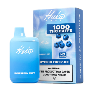 Huka Puff - THC Vape Pens - 1000 Puffs - Blueberry Mist