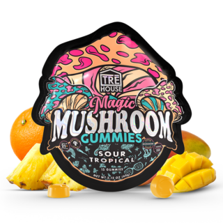 Magic Mushroom Gummies Sour Tropical - TRĒ House