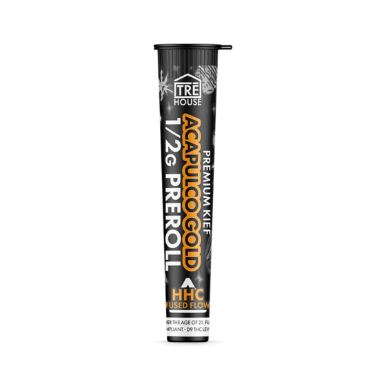 HHC Flower - Acapulco Gold PreRolls - TRĒ House (1 Count)