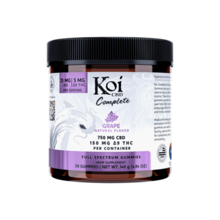 Koi CBD - Delta 9 Gummies - Grape - 30 Count