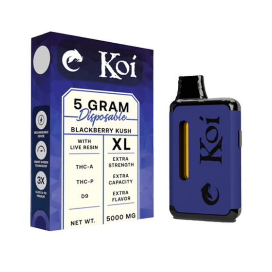 Koi CBD - THC-A Vape Pen - 5g - Blackberry Kush