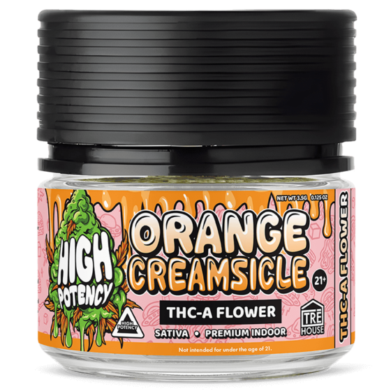 TRE House - THCA Flower - Orange Creamsicle - 3.5g Jar