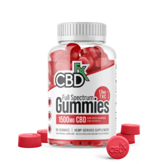 CBDfx - Full Spectrum Mixed Berry Gummies - 60 Count - 1500mg