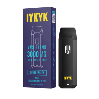 IYKYK - THC-A Delta 8 THC-P Vape Pen - Blueberrizz (Indica) - 3g