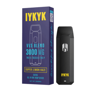 IYKYK - THC-A Delta 8 THC-P Vape Pen - Super Lemon Haze (Sativa) - 3g