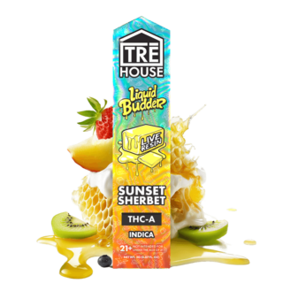 TRE House - THC-A Vape Pen - Live Resin - Indica - Sunset Sherbet - 2g - Single