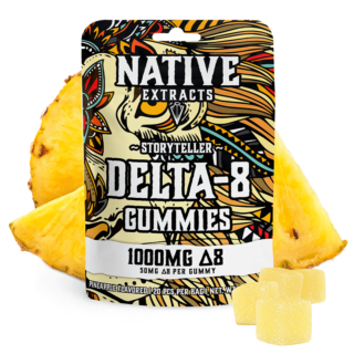 Native Extracts - Delta 8 Gummies - Storyteller - 1000mg - 20 Count