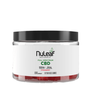 NuLeaf Naturals - CBD Gummies - Strawberry - 60ct - 900mg