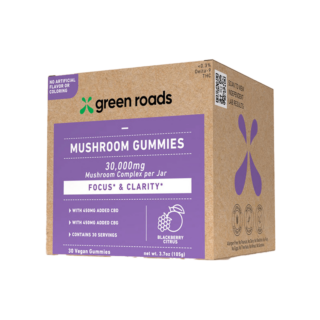 Green Roads - CBD Gummies - Focus - Mushroom Gummies - 30 Count