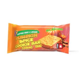 Delta 9 Pumpkin Spice Cookie Bar