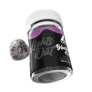 Delta Extrax 3500mg Lights out Blend Gummies - Blackberry Açaí 4