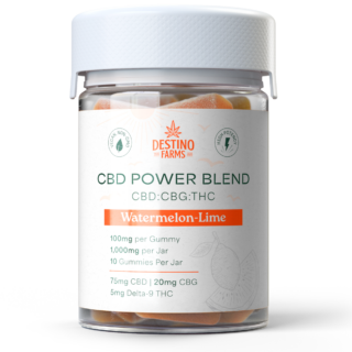 Destino Farms CBD Power Blend Gummies 630mg