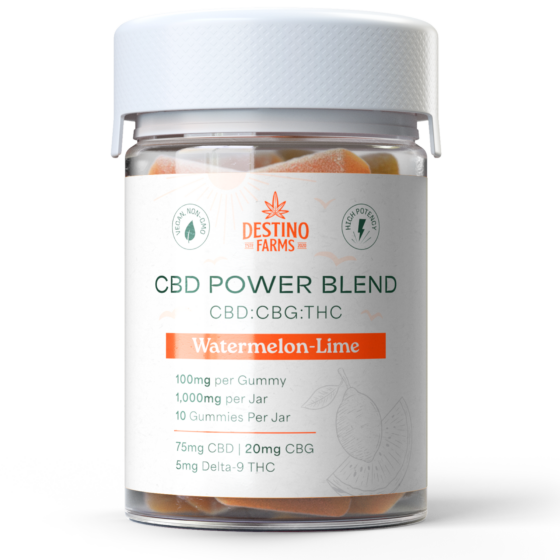 Destino Farms CBD Power Blend Gummies 630mg