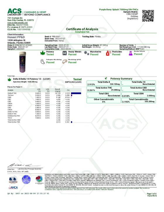 Delta Extrax 7000mg Adiós Blend Gummies