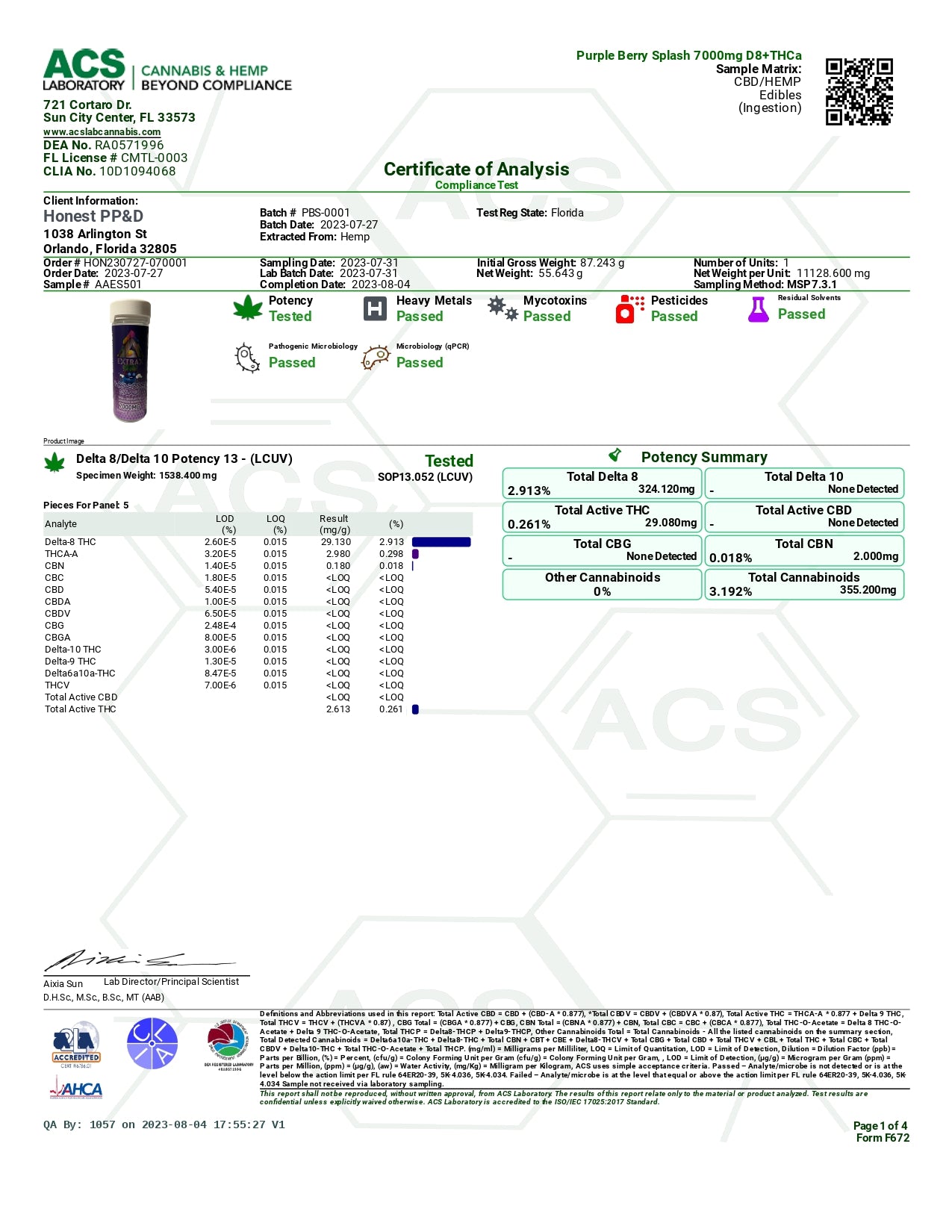 Delta Extrax 7000mg Adiós Blend Gummies - Image 25