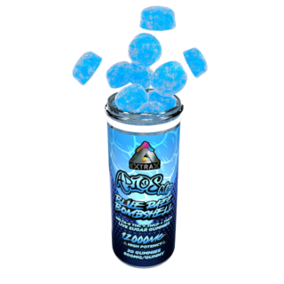 Delta Extrax 12000MG Adiós MF Blend Gummies - Blue Razz Bombshell (Hybrid) 3