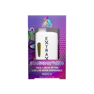 Delta Extrax 4.5G Adios Blend Disposable - Grandmommy Purple (Indica)